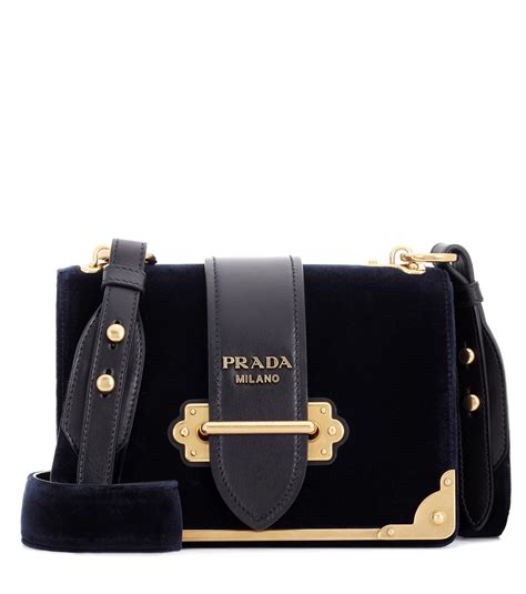 prada blue velvet bag|prada tessuto crossbody bag.